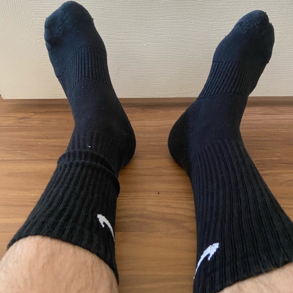 nike socks black mens